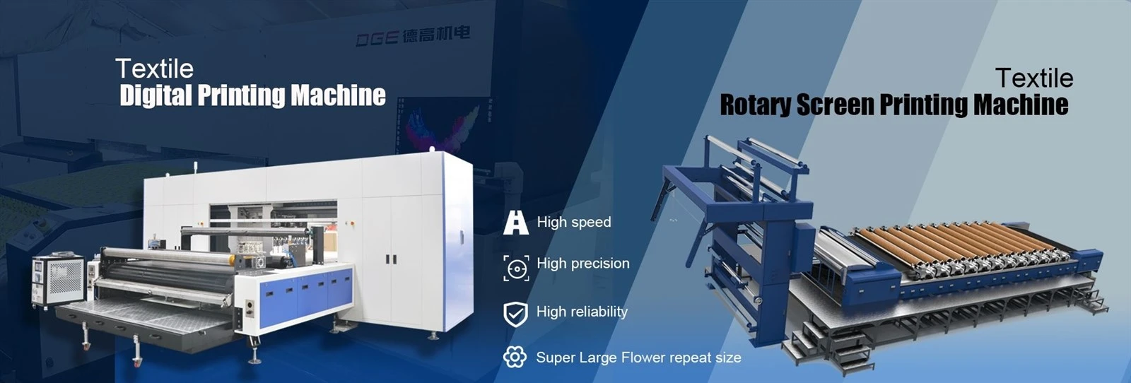 High Efficiency Continuous Rotray Printing Machine High Efficiency Continuous Rotray Printing Machine